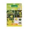 9 autocollants tue mouches/insectes jaune 17x24cm* Discount