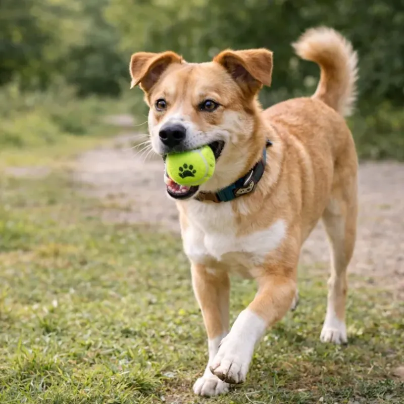 3 balles tennis Ø 6,25 cm en filet* Outlet