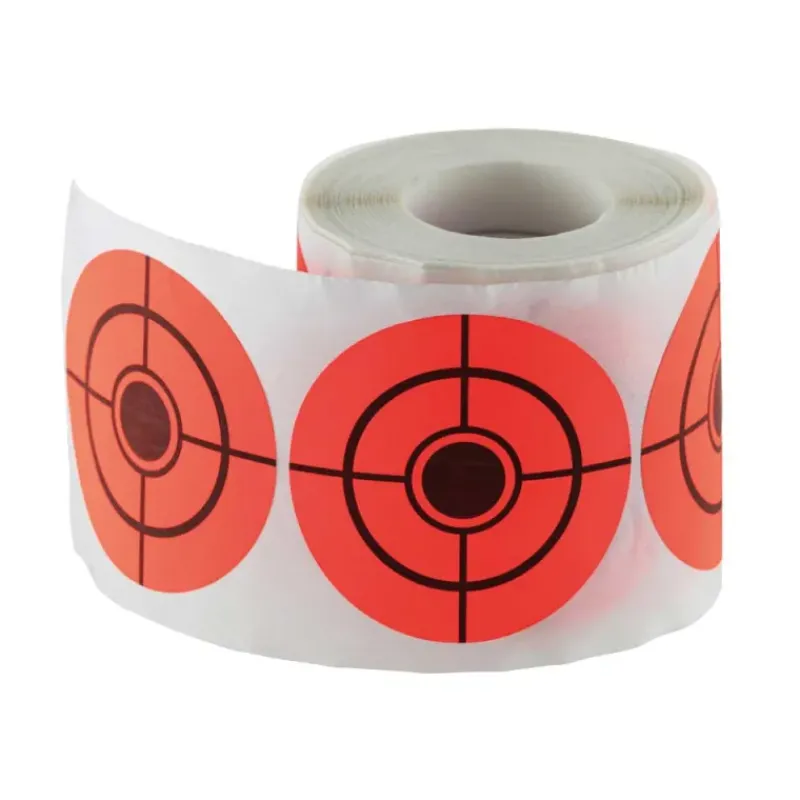 250 cibles pastilles autocollantes diamètre 75mm* Outlet
