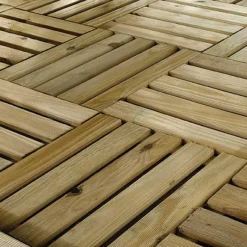 4 Dalles en bois autoclave 40 x 40 x 2,8 cm* Sale