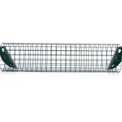 5 pièges tube à lapins et furets metal Ø 15 cm x longueur 60 cm* Best