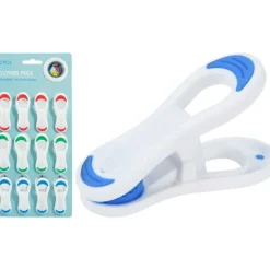12 Pinces à Linge en Polypropylène 68 mm 3 Couleurs* Best
