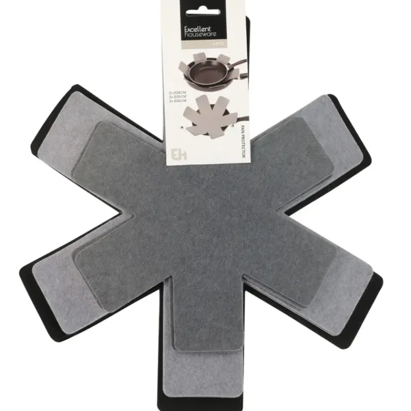 6 Protecteurs de casserole et poêle Ø 26, 38, 35 cm* Clearance
