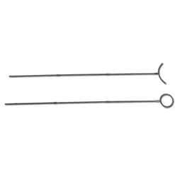 2 Supports Acier pour Panier de Ponte*