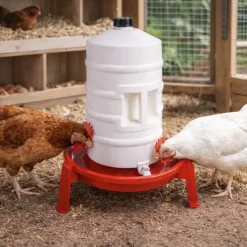 Abreuvoir fût plastique 20L avec poignée et pieds -*Novital Clearance