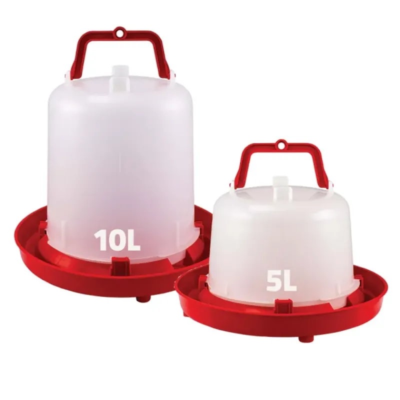 Abreuvoir plastique poule premium robuste avec poignée 5 L*River Systems Hot