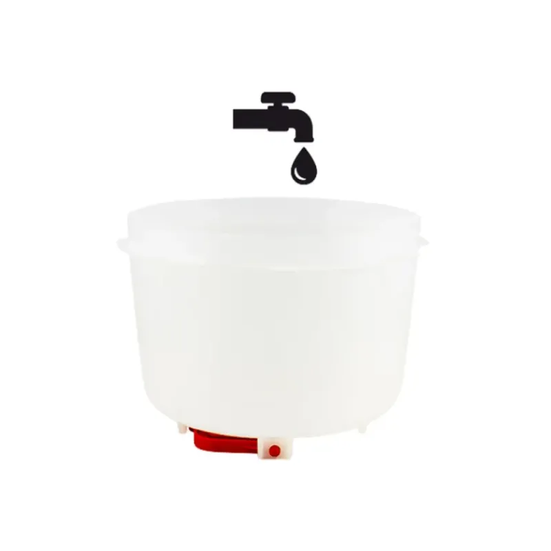 Abreuvoir plastique poule premium robuste avec poignée 5 L*River Systems Hot