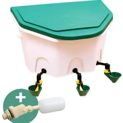 Abreuvoir poule automatique Aviaqua 8L à coupelles avec flotteur*Olba Best