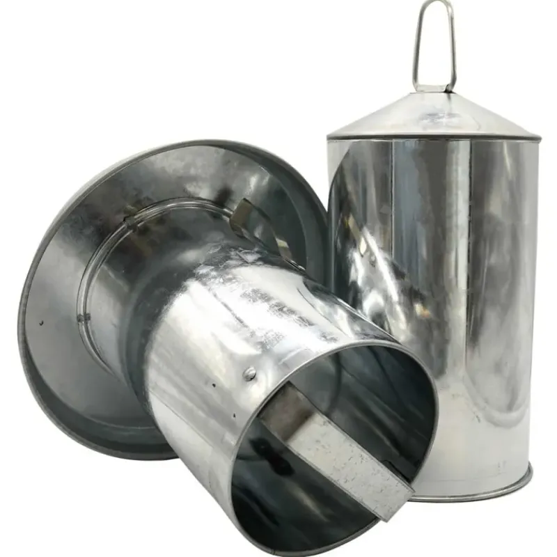 Abreuvoir poules à double paroi tôle galvanisée 12L*GAUN Outlet