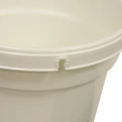 Abreuvoir seau à anse blanc et vert contenance 18 L*Olba Outlet