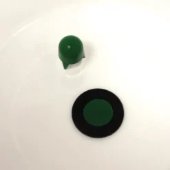 Abreuvoir seau à anse blanc et vert contenance 18 L*Olba Outlet