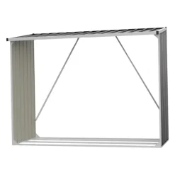 Abri Bûches Métal 2,6 Stères pour Bûches de 50 cm*