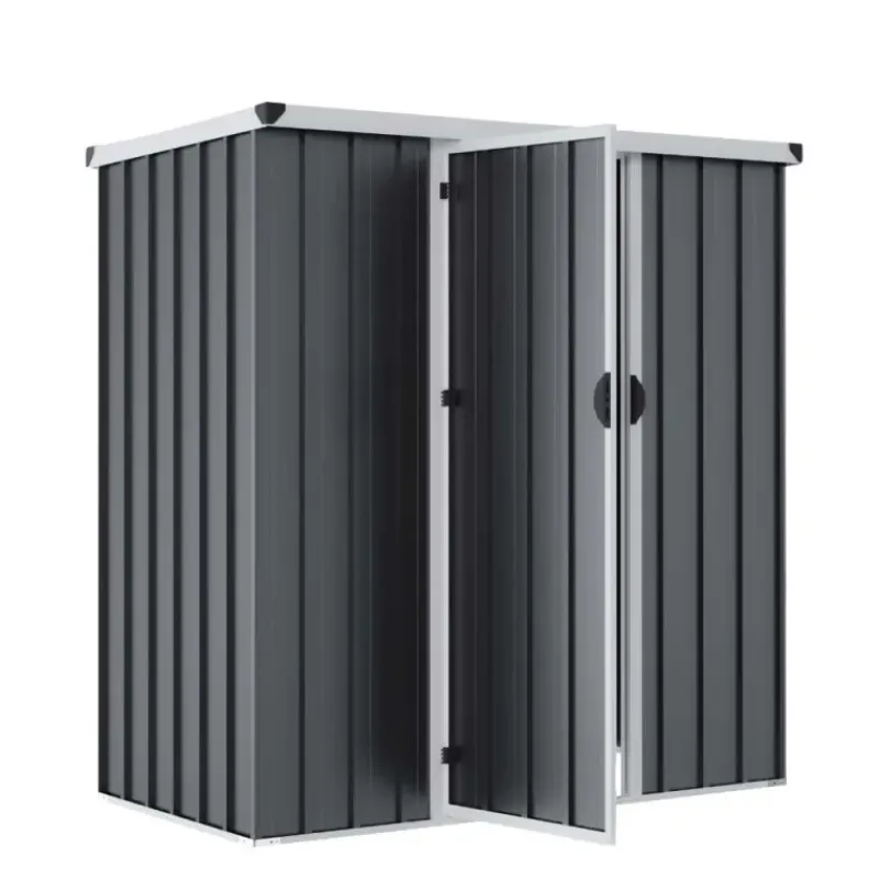 Abri de jardin Durance en acier - 1 porte battante 1,28m²* Clearance