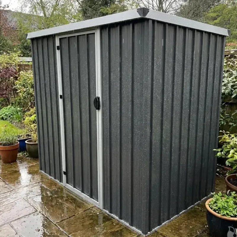 Abri de jardin Durance en acier - 1 porte battante 1,28m²* Clearance