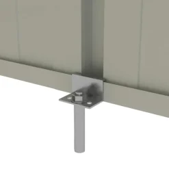 Abri de jardin Durance en acier - 2 portes battantes 4,73m²* Online