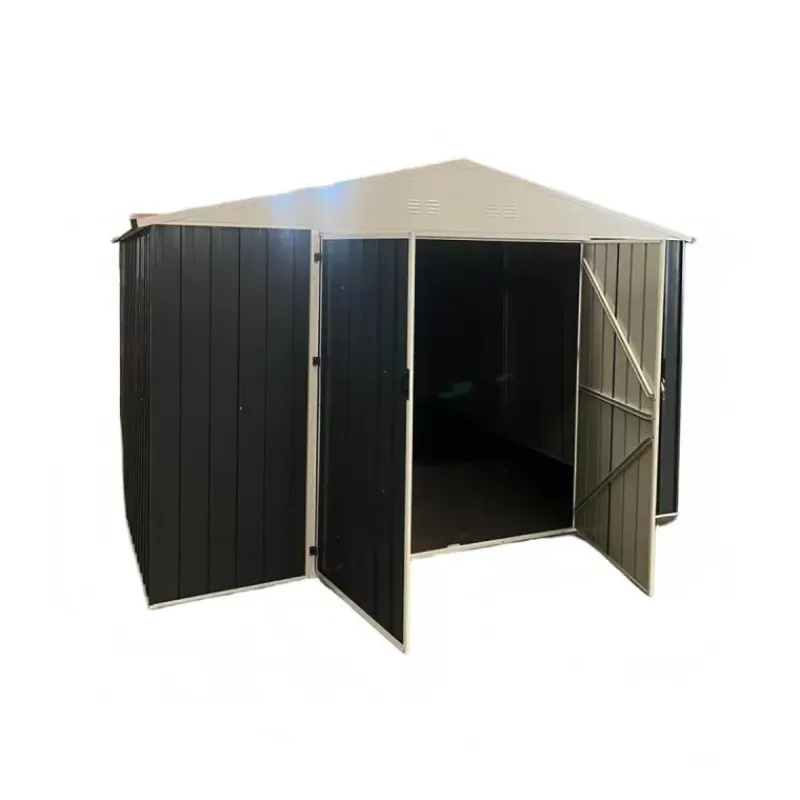 Abri de jardin Escaut en acier - 2 portes battantes 12,33m²* Discount