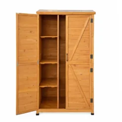 Abri de jardin Sambre en bois Hauteur 174 cm - 2 portes 0,44m²* Hot