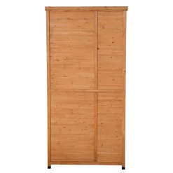 Abri de jardin Sambre en bois Hauteur 174 cm - 2 portes 0,44m²* Hot