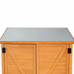 Abri de jardin Sambre en bois Hauteur 174 cm - 2 portes 0,44m²* Hot