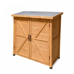 Abri de jardin Sambre en bois Hauteur 93 cm - 2 portes 0,36m²*