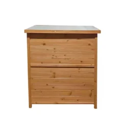 Abri de jardin Sambre en bois Hauteur 93 cm - 2 portes 0,36m²*