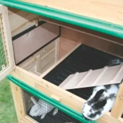 Abri pour rongeurs APPARTEMENT 2 zones 118 X 61 X 130 cm* Hot