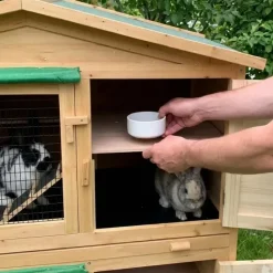 Abri pour rongeurs APPARTEMENT 2 zones 118 X 61 X 130 cm* Hot