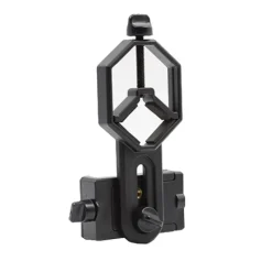 Adaptateur smartphone jumelles métal plastique PA noir 54 à 90mm* Best