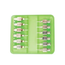 Aiguilles réutilisables acier inoxydable triple biseau Volailles - Ovins - Bovins par lot de 12* Sale