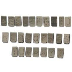 Alphabet pour pince à tatouer 5mm – Lettres A à Z sans I,O,Q* New