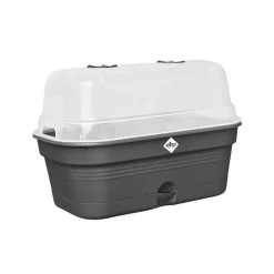 Bac de culture rectangle ® 32x13x18cm avec couvercle serre et aération*Elho Discount