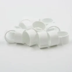 Bagues à clip éco Ø25mm par 50 pièces blanc*Olba Online