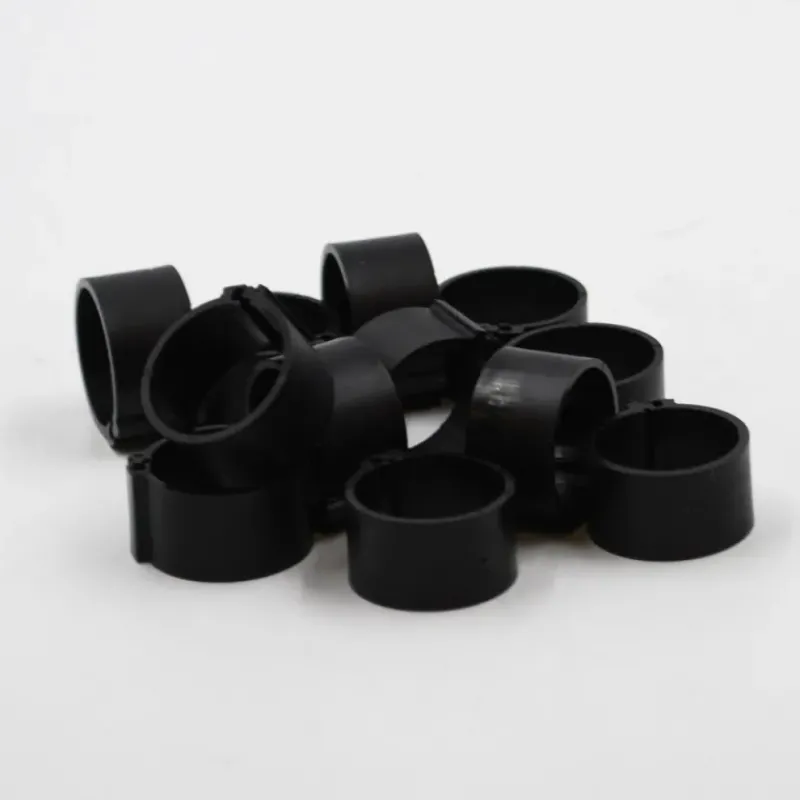 Bagues à clip éco Ø25mm par 50 pièces noir* Hot