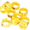 Bagues Spécial Pigeon Marquage Laser Indélébile numérotées 1-25 Jaune* New