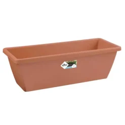 Balconnière ® 50x16cm en plastique effet terre cuite*Elho Hot