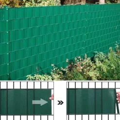 Bande de séparation occultante en PVC 19x20 cm - 450 g/m²* Online