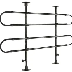 Barre pare-chien métallique ajustable 85-140cm H60-110cm* Sale