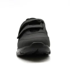 Baskets à scratches synthétique noires 40 à 46* Outlet