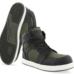 Baskets de sécurité Saron - Certifiées S3S - Kaki/Noir -*Herock Outlet