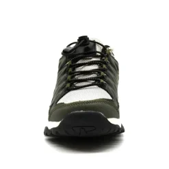 Baskets mixtes en textile et PU kaki noir beige 36 à 46* New