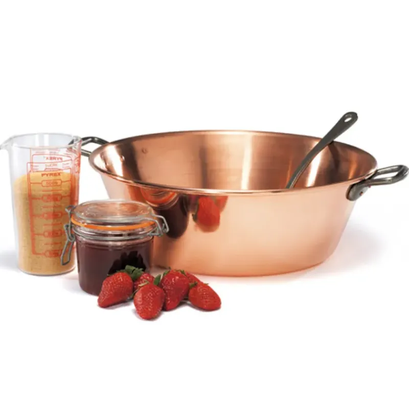 Bassine à Confiture Ø26 cm Cuivre*