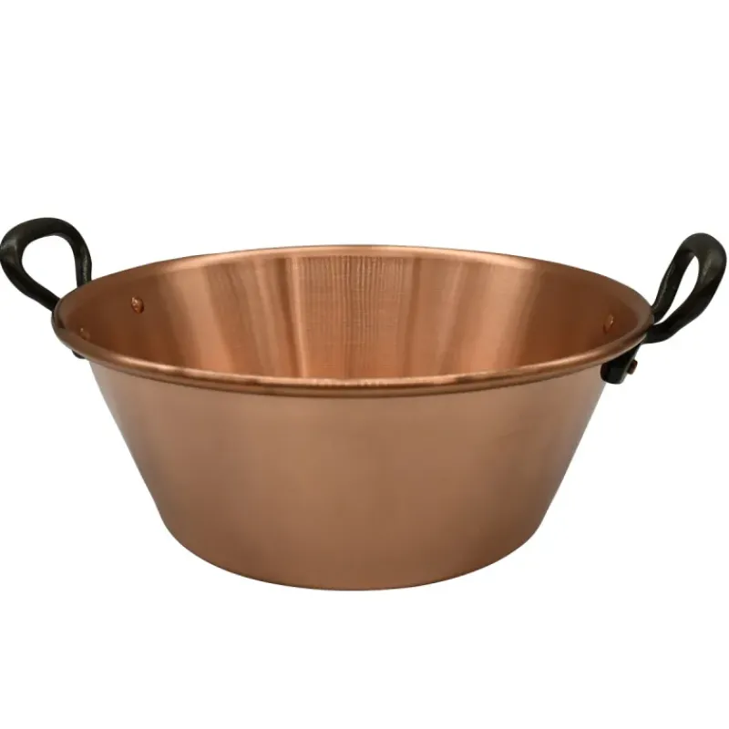 Bassine à Confiture Ø26 cm Cuivre*