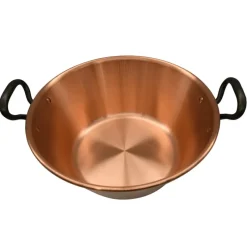 Bassine à Confiture Ø26 cm Cuivre*
