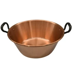 Bassine à Confiture Ø26 cm Cuivre*