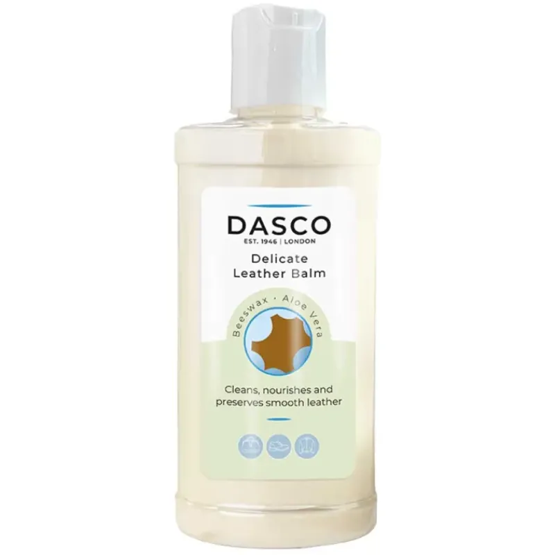 Baume délicat incolore cuir lisse cire d'abeille aloé vera 135ml*Dasco Clearance