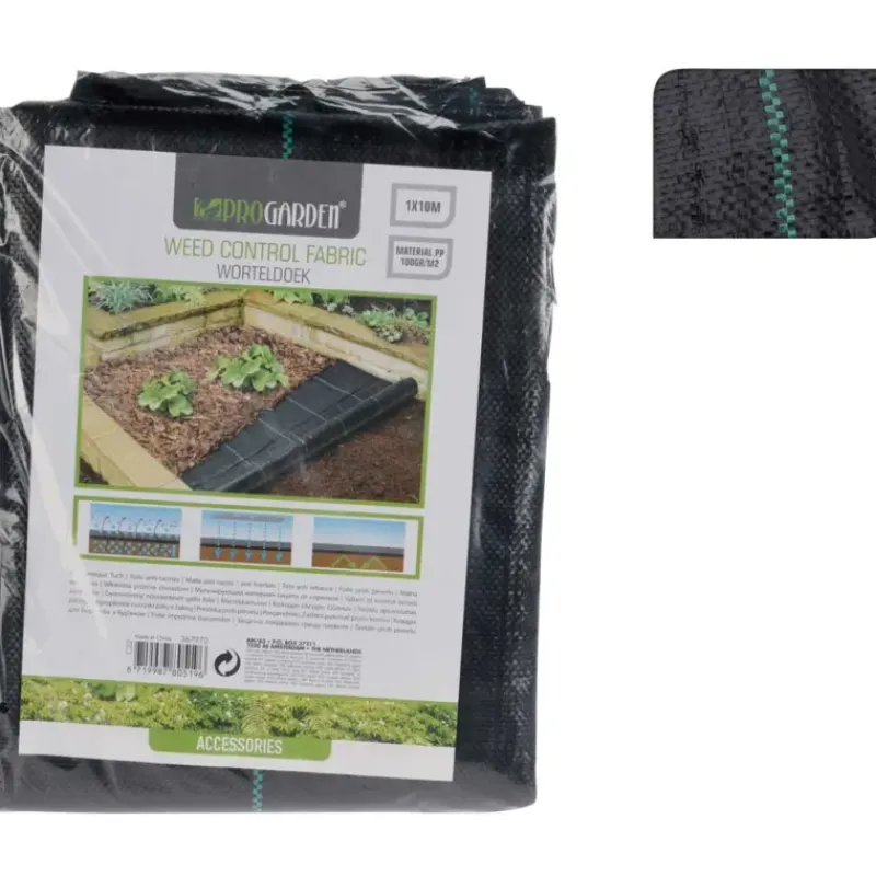 Bâche anti-mauvaises herbes 1x10m polyéthylène 100g/m²* Online