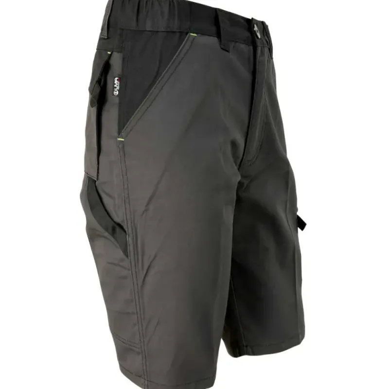 Bermuda de travail 4 poches polyester coton gris noir 38 à 52*LMA Sale