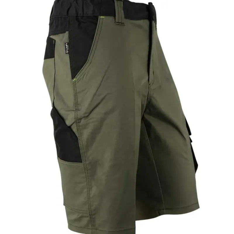 Bermuda de travail homme ULYSSE coton polyester kaki gris 38 à 50*LMA Best