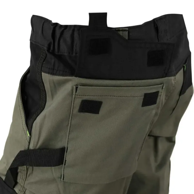 Bermuda de travail homme ULYSSE coton polyester kaki gris 38 à 50*LMA Best