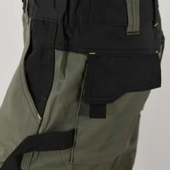 Bermuda de travail homme ULYSSE coton polyester kaki gris 38 à 50*LMA Best